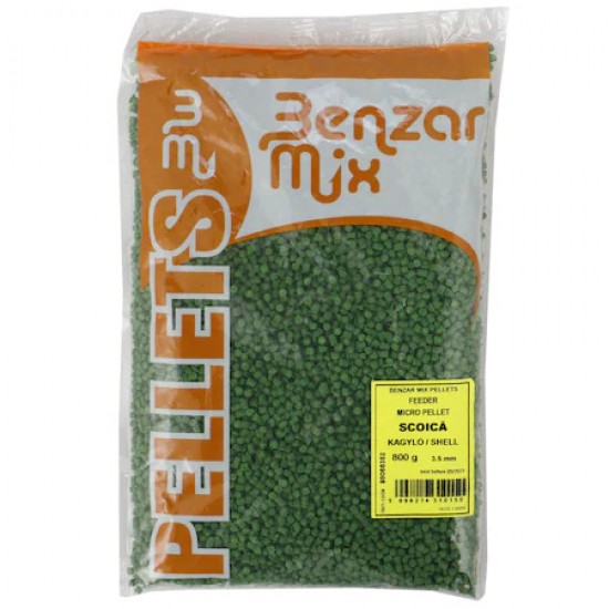 Pelete Benzar Mix - Micro Pelete Feeder Scoica 1.5mm 800g